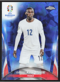 Randal Kolo Muani, Kartička, Topps Chrome UEFA Euro 2024, Sapphire Edition