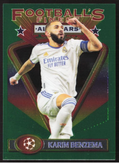 Karim Benzema, Kartička, 2021-22 Topps Finest Flashback UEFA Champions League, BASE