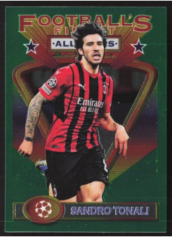 Sandro Tonali, Kartička, 2021-22 Topps Finest Flashback UEFA Champions League, BASE