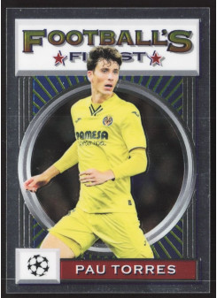 Pau Torres, Kartička, 2021-22 Topps Finest Flashback UEFA Champions League, BASE