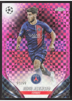 Marco Asensio, Kartička, Topps Chrome UEFA Club Competitions 2023-24, LIMIT