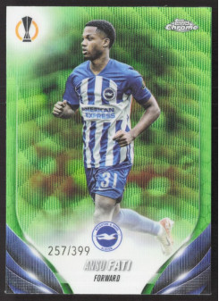 Ansu Fati, Kartička, Topps Chrome UEFA Club Competitions 2023-24, LIMIT