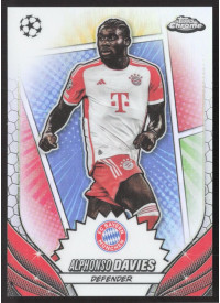 Alphonso Davies, Kartička, Topps Chrome UEFA Club Competitions 2023-24, Hero Variation