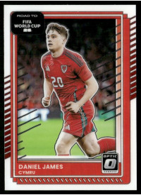 Daniel James, Card, 2026 Panini Donruss Road to FIFA World Cup, Optic