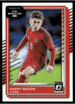 Harry Wilson, Kartička, 2026 Panini Donruss Road to FIFA World Cup, Optic