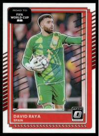 David Raya, Card, 2026 Panini Donruss Road to FIFA World Cup, Optic