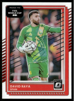 David Raya, Kartička, 2026 Panini Donruss Road to FIFA World Cup, Optic