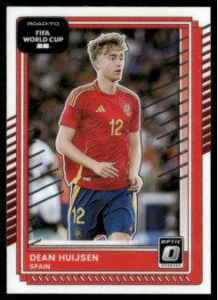 Dean Huijsen, Kartička, 2026 Panini Donruss Road to FIFA World Cup, Optic