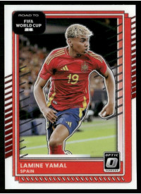 Lamine Yamal, Kartička, 2026 Panini Donruss Road to FIFA World Cup, Optic