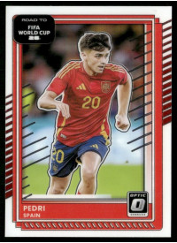 Pedri, Kartička, 2026 Panini Donruss Road to FIFA World Cup, Optic