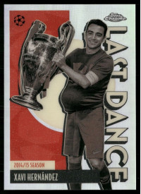 Xavi Hernández, Card, 2025-26 Topps Chrome UEFA Club Competitions, INSERT