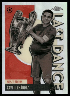 Xavi Hernández, Card, 2025-26 Topps Chrome UEFA Club Competitions, INSERT