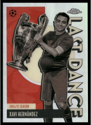 Xavi Hernández, Card, 2025-26 Topps Chrome UEFA Club Competitions, INSERT
