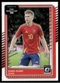 Dani Olmo, Kartička, 2026 Panini Donruss Road to FIFA World Cup, Optic