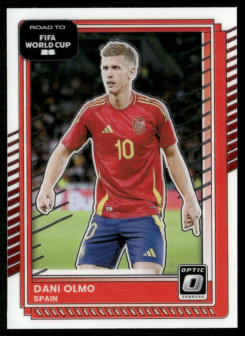 Dani Olmo, Kartička, 2026 Panini Donruss Road to FIFA World Cup, Optic