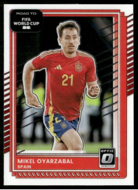 Mikel Oyarzabal, Kartička, 2026 Panini Donruss Road to FIFA World Cup, Optic