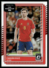 Fabian Ruiz, Kartička, 2026 Panini Donruss Road to FIFA World Cup, Optic