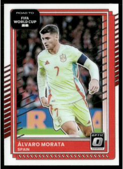 Alvaro Morata, Kartička, 2026 Panini Donruss Road to FIFA World Cup, Optic