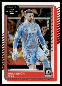 Unai Simon, Card, 2026 Panini Donruss Road to FIFA World Cup, Optic