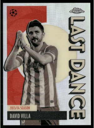 David Villa, Card, 2025-26 Topps Chrome UEFA Club Competitions, INSERT