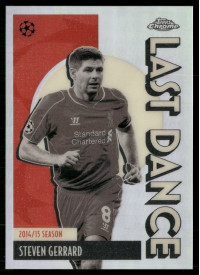Steven Gerrard, Card, 2025-26 Topps Chrome UEFA Club Competitions, INSERT