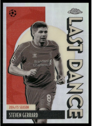 Steven Gerrard, Card, 2025-26 Topps Chrome UEFA Club Competitions, INSERT