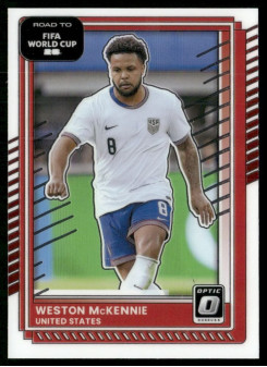 Weston McKennie, Kartička, 2026 Panini Donruss Road to FIFA World Cup, Optic