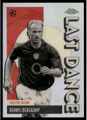 Dennis Bergkamp, Card, 2025-26 Topps Chrome UEFA Club Competitions, INSERT