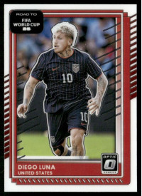 Diego Luna, Kartička, 2026 Panini Donruss Road to FIFA World Cup, Optic