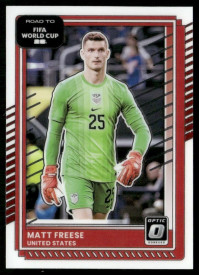 Matt Freese, Kartička, 2026 Panini Donruss Road to FIFA World Cup, Optic
