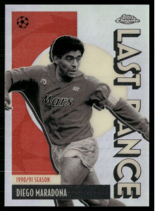 Diego Maradona, Kartička, 2025-26 Topps Chrome UEFA Club Competitions, INSERT