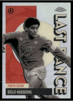 Diego Maradona, Card, 2025-26 Topps Chrome UEFA Club Competitions, INSERT