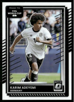 Karim Adeyemi, Card, 2026 Panini Donruss Road to FIFA World Cup, Optic