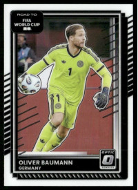 Oliver Baumann, Card, 2026 Panini Donruss Road to FIFA World Cup, Optic