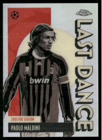 Paolo Maldini, Kartička, 2025-26 Topps Chrome UEFA Club Competitions, INSERT