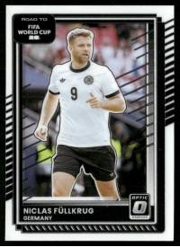 Niclas Fullkrug, Kartička, 2026 Panini Donruss Road to FIFA World Cup, Optic