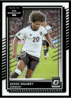 Serge Gnabry, Card, 2026 Panini Donruss Road to FIFA World Cup, Optic
