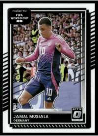 Jamal Musiala, Kartička, 2026 Panini Donruss Road to FIFA World Cup, Optic