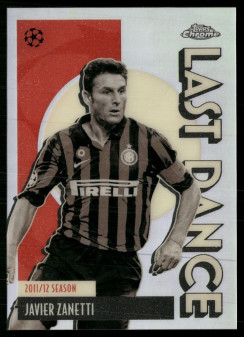 Javier Zanetti, Card, 2025-26 Topps Chrome UEFA Club Competitions, INSERT