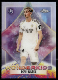 Dean Huijsen, Kartička, 2025-26 Topps Chrome UEFA Club Competitions, INSERT