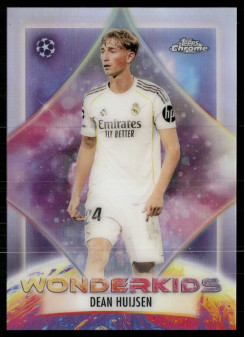 Dean Huijsen, Card, 2025-26 Topps Chrome UEFA Club Competitions, INSERT