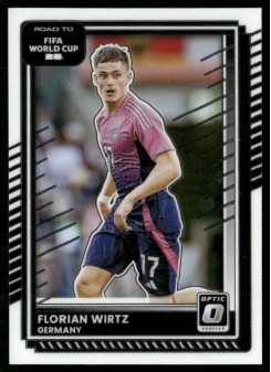 Florian Wirtz, Card, 2026 Panini Donruss Road to FIFA World Cup, Optic