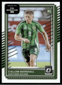 Callum Marshall, Card, 2026 Panini Donruss Road to FIFA World Cup, Optic