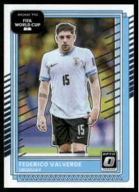 Federico Valverde, Kartička, 2026 Panini Donruss Road to FIFA World Cup, Optic
