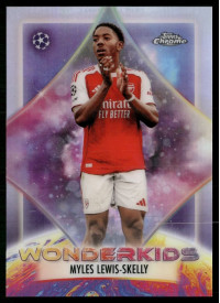 Myles Lewis-Skelly, Card, 2025-26 Topps Chrome UEFA Club Competitions, INSERT