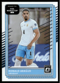 Ronald Araujo, Card, 2026 Panini Donruss Road to FIFA World Cup, Optic