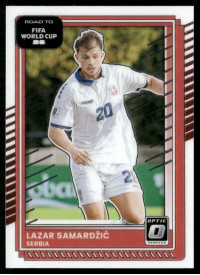 Lazar Samardzic, Card, 2026 Panini Donruss Road to FIFA World Cup, Optic