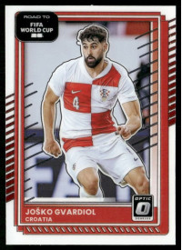 Josko Gvardiol, Card, 2026 Panini Donruss Road to FIFA World Cup, Optic
