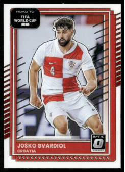 Josko Gvardiol, Kartička, 2026 Panini Donruss Road to FIFA World Cup, Optic