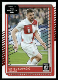 Mateo Kovacic, Card, 2026 Panini Donruss Road to FIFA World Cup, Optic